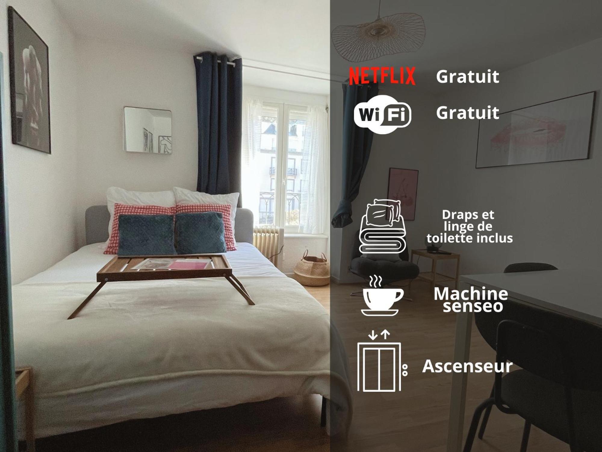 La Bonbonniere Centre Ville - Thermes - Netflix Mont-Dore Extérieur photo